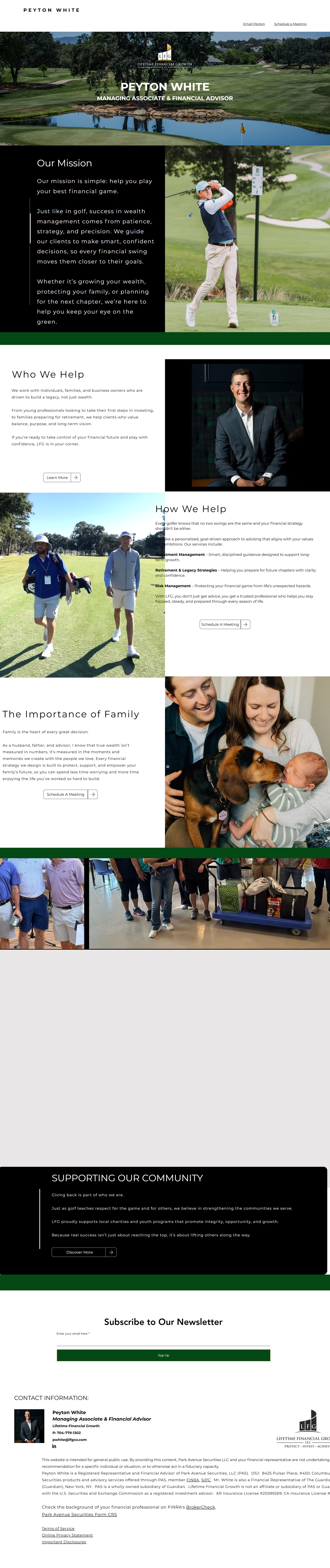 Peyton White – Financial Advisor